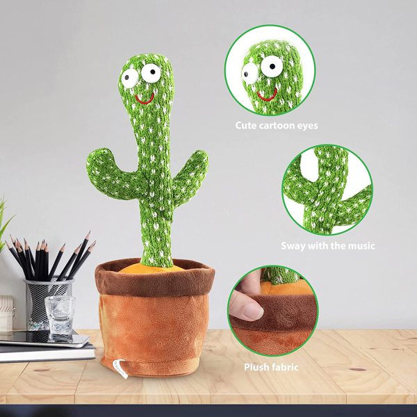 Tree Cactus Plush Toy For Children, Kids Or Toddlers – With Box